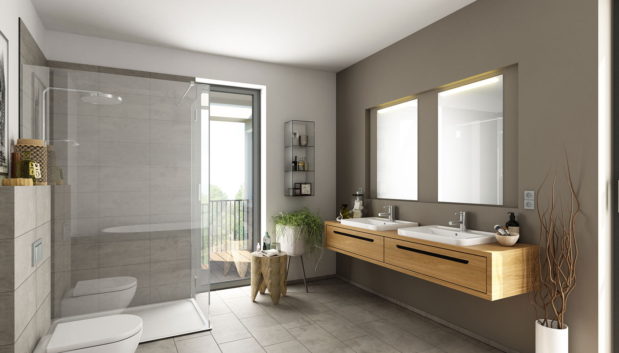 Modernisiertes Badezimmer von Peter Seven in Leverkusen